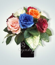 Hoa lụa, hoa giả Uyên shop, Hoa hồng