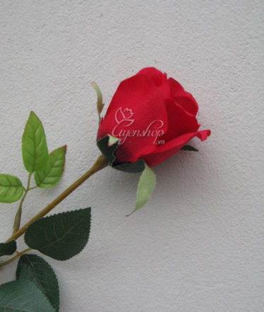 Hoa lụa, hoa giả Uyên shop, Hoa hồng đỏ
