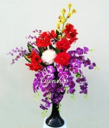 Hoa lụa, hoa giả Uyên shop, Hoa phòng khách