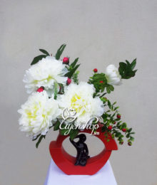 Hoa lụa, hoa giả Uyên shop, Hoa nghệ thuật