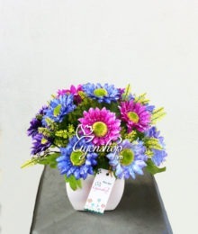 Hoa lụa, hoa giả Uyên shop, Giấc mơ mầu tím