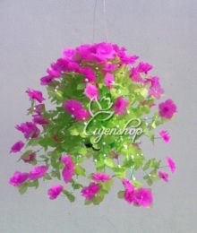 Hoa lụa, hoa giả Uyên shop, Hoa giấy treo tường