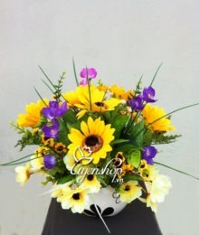 Hoa lụa, hoa giả Uyên shop, Hoa Hướng Dương