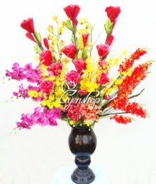 Hoa lụa, hoa giả Uyên shop, Hoa tặng tân gia