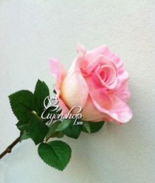 Hoa lụa, hoa giả Uyên shop, Hoa Hồng cành