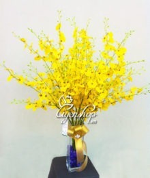 Hoa lụa, hoa giả Uyên shop, Phòng khách sang trọng