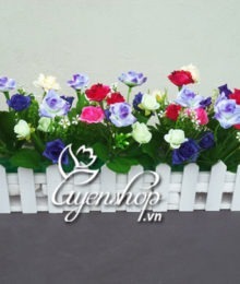 Hoa lụa, hoa giả Uyên shop, Hàng rào hoa