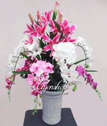 Hoa lụa, hoa giả Uyên shop, Phát tài phát lộc