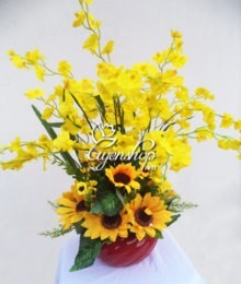 Hoa lụa, hoa giả Uyên shop, Hoa nghệ thuật