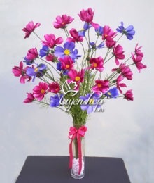 Hoa lụa, hoa giả Uyên shop, Hoa cánh bướm