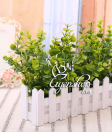Hoa lụa, hoa giả Uyên shop, Hàng rào cây nhỏ