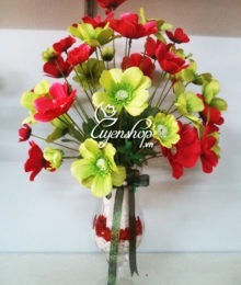 Hoa lụa, hoa giả Uyên shop, Hoa cánh bướm