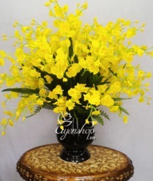 Hoa lụa, hoa giả Uyên shop, Bình Lan Vũ Nữ