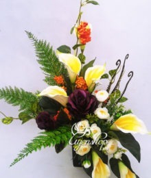 Hoa lụa, hoa giả Uyên shop, Nghệ thuật hoa Rum