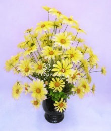 Hoa lụa, hoa giả Uyên shop, Bình hoa cánh bướm