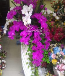 Hoa lụa, hoa giả Uyên shop, Bình Lan Lớn