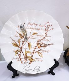 Hoa lụa, hoa giả Uyên shop, Đĩa Trang Trí