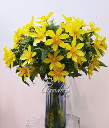 Hoa lụa, hoa giả Uyên shop, Sắc vàng Rực Rỡ