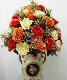 Hoa lụa, hoa giả Uyên shop, Vẻ đẹp Châu Âu Sang Trọng