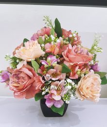 Hoa lụa, hoa giả Uyên shop, Hoa để bàn
