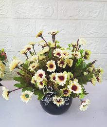 Hoa lụa, hoa giả Uyên shop, Hoa nhỏ để bàn