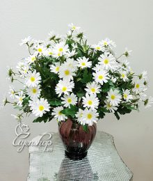 Hoa lụa, hoa giả Uyên shop, Cúc Họa Mi xinh