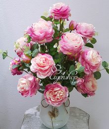 Hoa lụa, hoa giả Uyên shop, Hoa Hồng Tường Vi