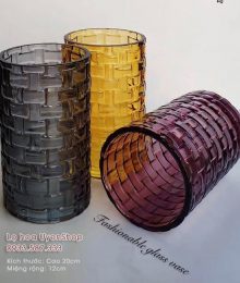 Hoa lụa, hoa giả Uyên shop, Lọ hoa Pha Lê cao cấp