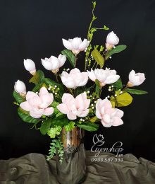 Hoa lụa, hoa giả Uyên shop, Nghệ thuật hoa Mộc Lan