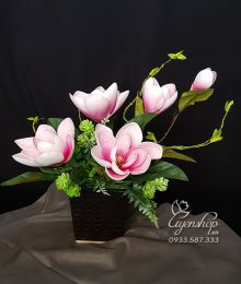 Hoa lụa, hoa giả Uyên shop, Hoa Ngọc Lan