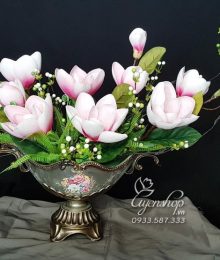 Hoa lụa, hoa giả Uyên shop, Thuyền hoa Nghệ Thuật