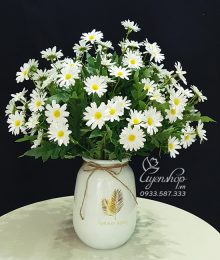 Hoa lụa, hoa giả Uyên shop, Cúc Họa Mi xinh