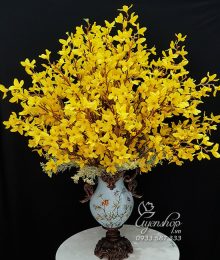 Hoa lụa, hoa giả Uyên shop, Sắc vàng Mai Mỹ