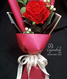 Hoa lụa, hoa giả Uyên shop, Bó Hoa Nhỏ Xinh