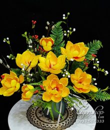 Hoa lụa, hoa giả Uyên shop, Hoa Lụa – Hoa Mộc Lan