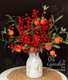 Hoa lụa, hoa giả Uyên shop, Bình Đào Đông Nhỏ