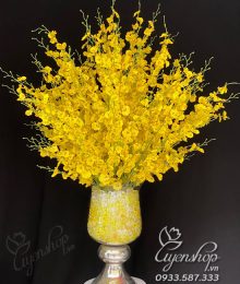 Hoa lụa, hoa giả Uyên shop, Bình Lan Vũ Nữ Lớn