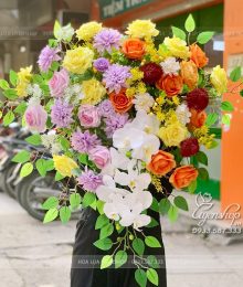 Hoa lụa, hoa giả Uyên shop, Lãng Hoa Bục Phát Biểu